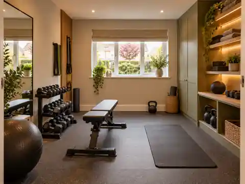 Gym or studio garage conversion