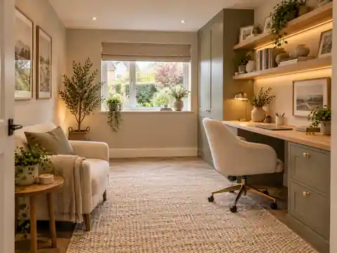 Home office garage conversion